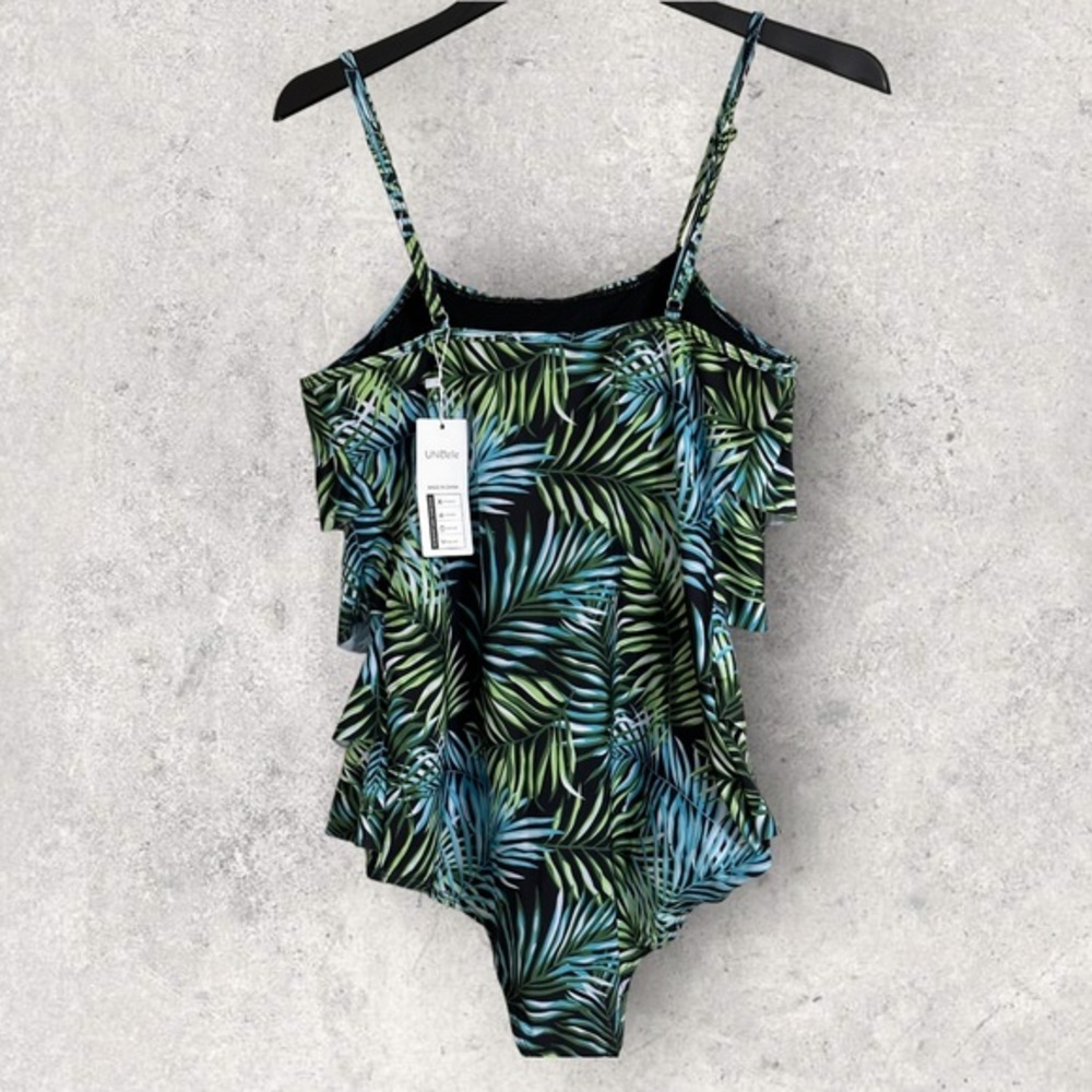 NWT - UNibelle Women's‎ One Piece Tropical Swimsuit - Picture 4 of 4